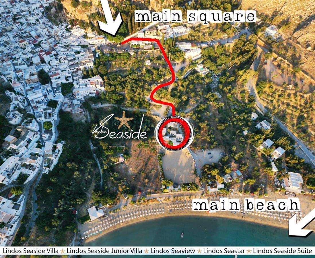 Lindos Seaside Junior Apartment Εξωτερικό φωτογραφία
